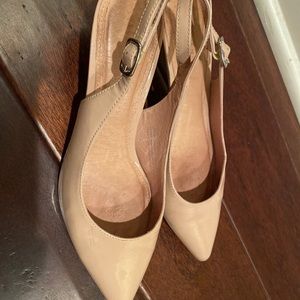 Halogen Nude Kitten Heels